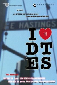 Photo and poster design by Chloe Lewis Copyright UBC